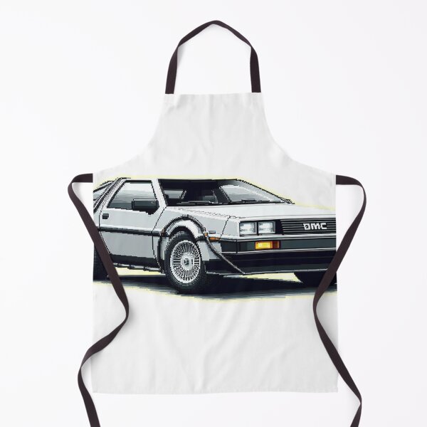 Item preview, 1981 DMC Delorean Pixelart designed and sold by VintageCarsShop.