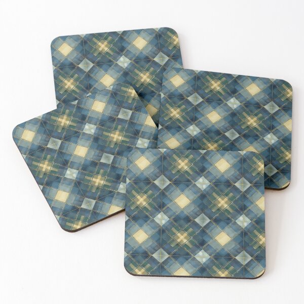 Item preview, Classic Weave: Blue Tartan Textile Patterns 3 designed and sold by palmyst.