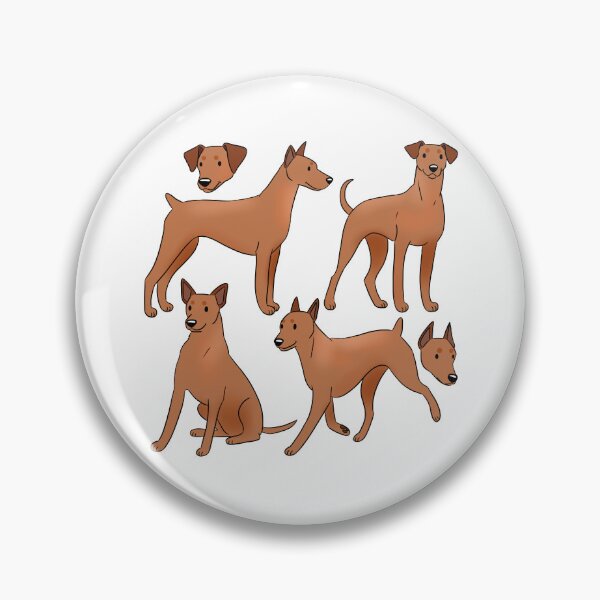 Item preview, German pinscher dog pattern  designed and sold by Yaragold.