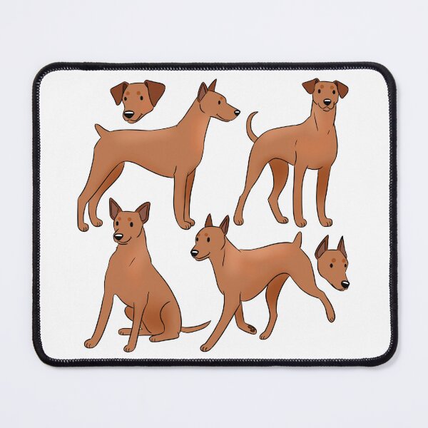 Item preview, German pinscher dog pattern designed and sold by Yaragold.