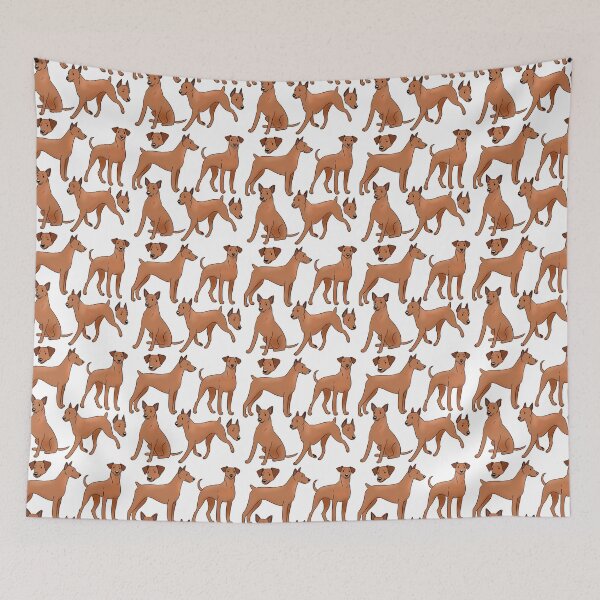 Item preview, German pinscher dog pattern  designed and sold by Yaragold.