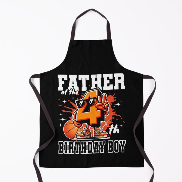 Item preview, Father Of Birthday Boy 4th Basketball Family B-day Party designed and sold by Jungle Hub.
