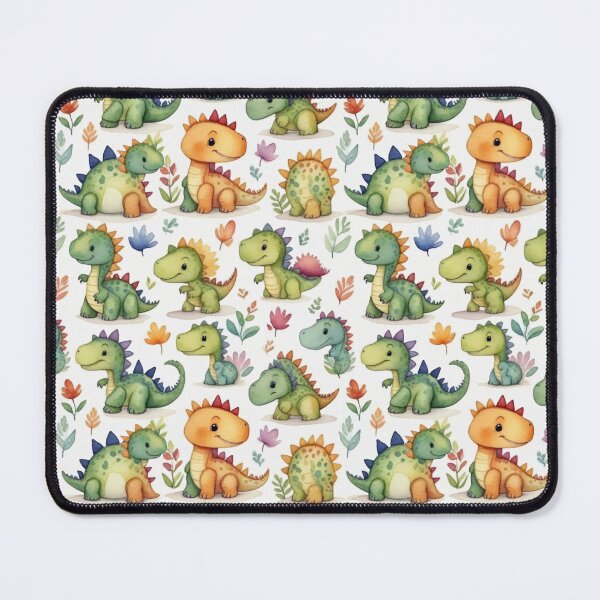 Item preview, Nice little dinosaurs for kids- watercolor clipart designed and sold by AleksKos.