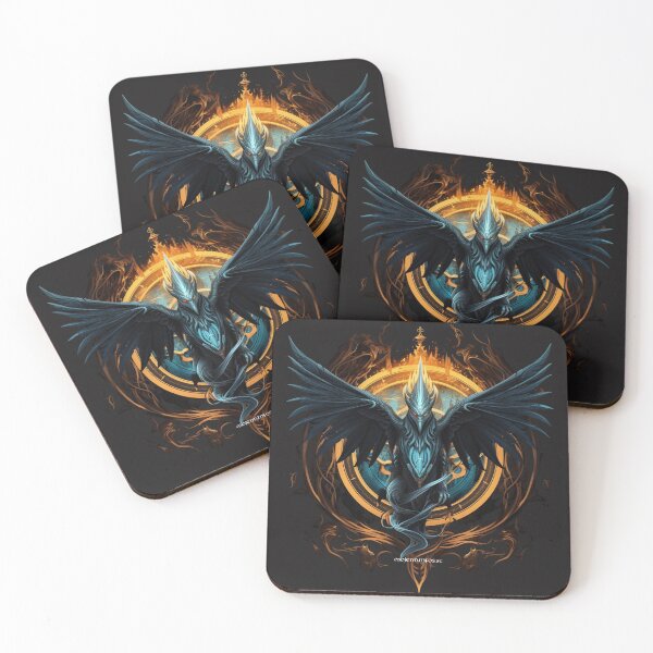 Item preview, Awesome Phoenix fantasy style designed and sold by MojennEditions.