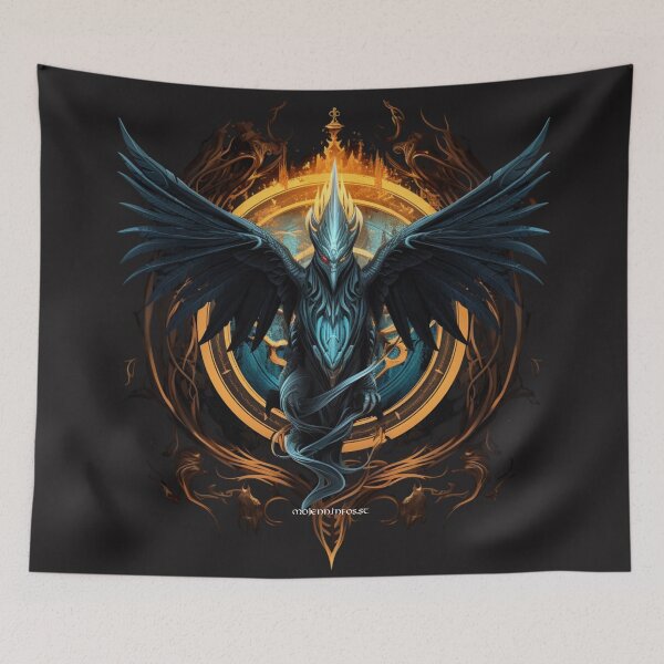Item preview, Awesome Phoenix fantasy style designed and sold by MojennEditions.