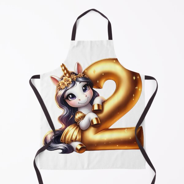 Item preview, Second birthday unicorn, number two  designed and sold by AnetArtStore.