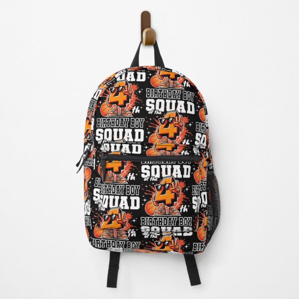 Item preview, Squad Of The Birthday Boy 4th Basketball Family B-day Theme designed and sold by Jungle Hub.