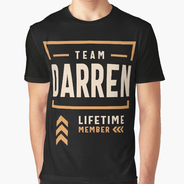 Item preview, Team Darren Lifetime Member Funny Name Darren designed and sold by cidolopez.