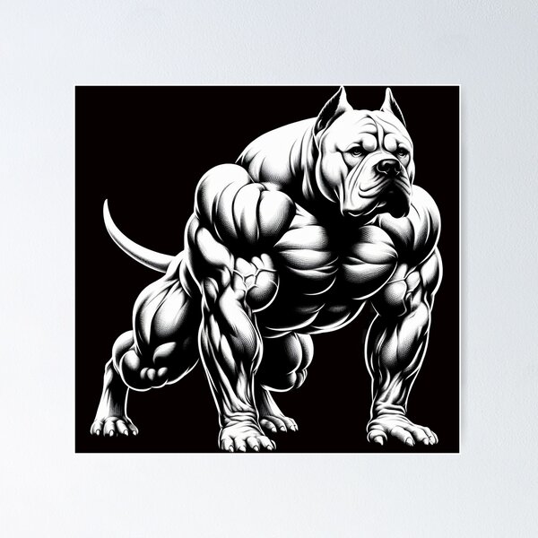 Item preview, Muscle dog designed and sold by Moveton.