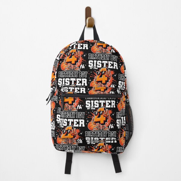 Item preview, Sister Of The Birthday Boy 4th Basketball Family B-day Theme designed and sold by Jungle Hub.