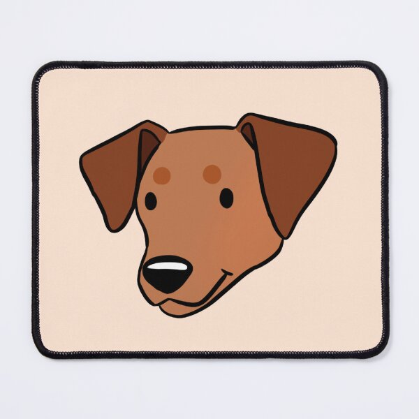 Item preview, German pinscher dog face  designed and sold by Yaragold.