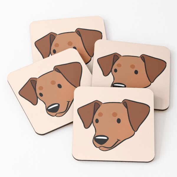 Item preview, German pinscher dog face  designed and sold by Yaragold.