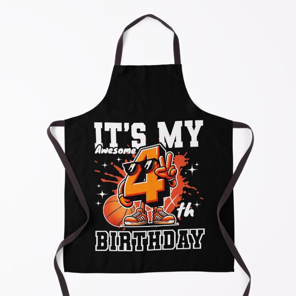 Item preview, It's My Birthday Boy 4th Basketball Family B-day Party designed and sold by Jungle Hub.