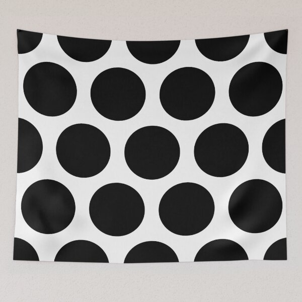 Item preview, Large Polka Dots Pattern: Black designed and sold by Jared Davies.