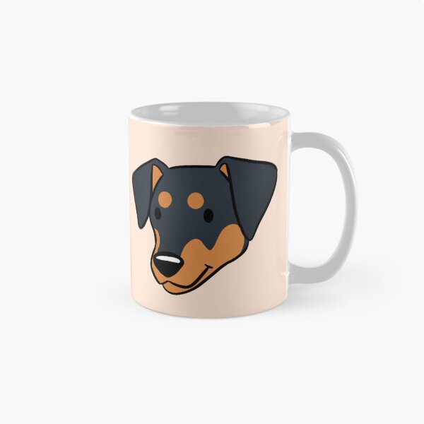 Item preview, German pinscher dog face  designed and sold by Yaragold.