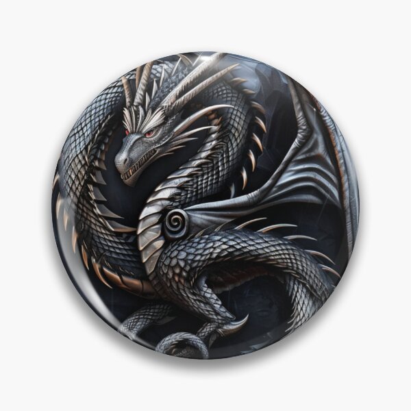 Item preview, Stunning dragon fantasy style, stone engraving designed and sold by MojennEditions.