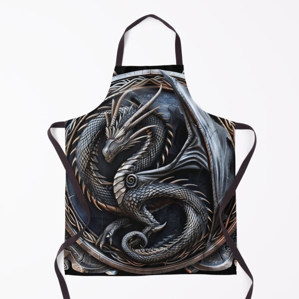 Item preview, Stunning dragon fantasy style, stone engraving designed and sold by MojennEditions.
