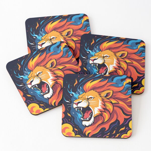 Item preview, Inferno Lion  designed and sold by WildlifeInc.