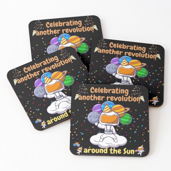 Item preview, Celebrating another revolution around the sun, celebrating birthday designed and sold by NoetherSym.
