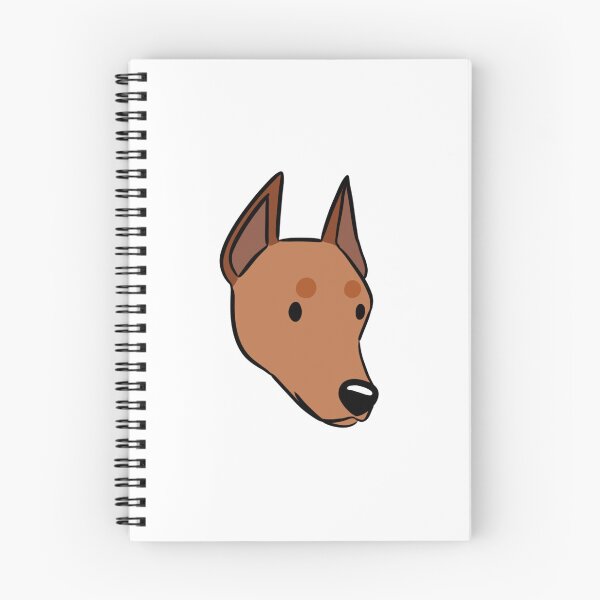 Item preview, German pinscher dog face  designed and sold by Yaragold.