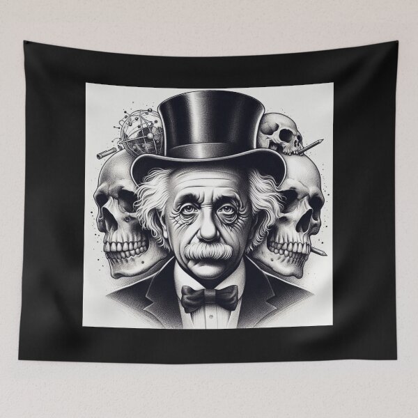 Item preview,   Albert Einstein designed and sold by sevenmountains.