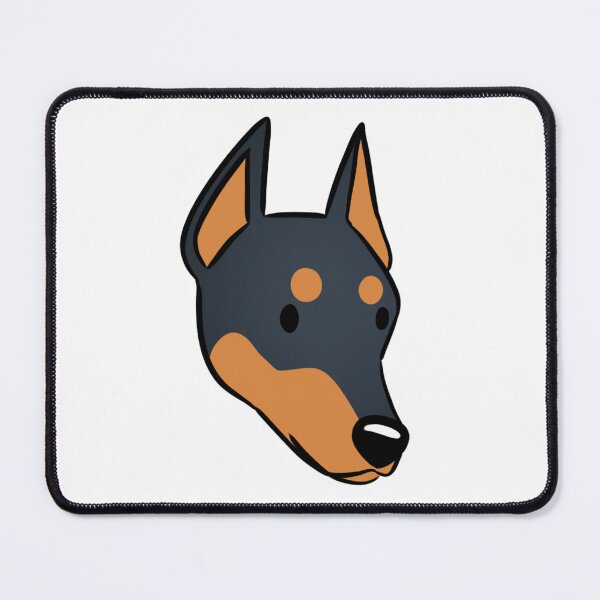 Item preview, German pinscher dog face  designed and sold by Yaragold.