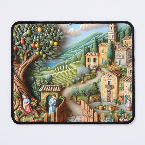 Item preview, Enchanted Italian Village designed and sold by Patriot Artyfact.