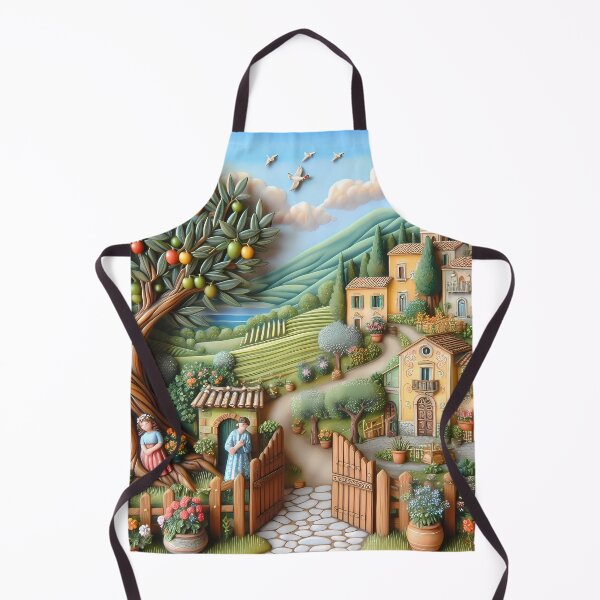 Item preview, Enchanted Italian Village designed and sold by Patriot Artyfact.