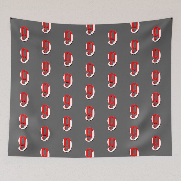Item preview,  nine Bold 9 Soccer Number Design designed and sold by 4rpixs.