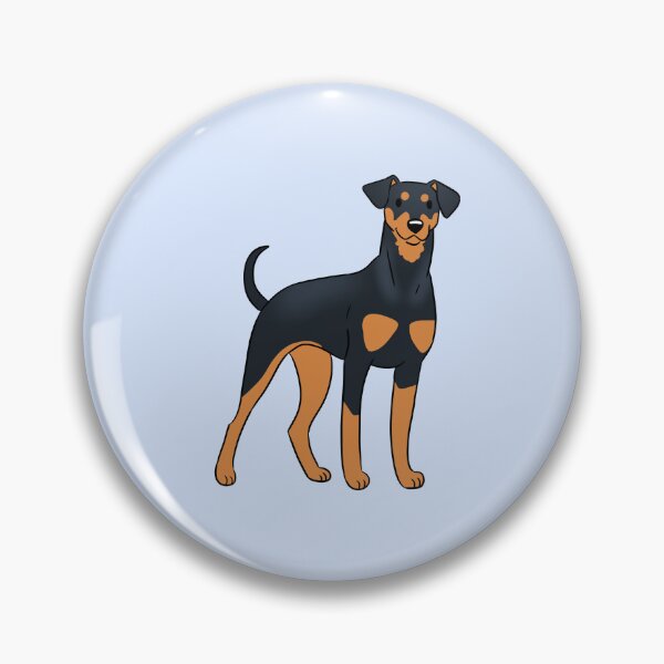 Item preview, Cute German pinscher art designed and sold by Yaragold.