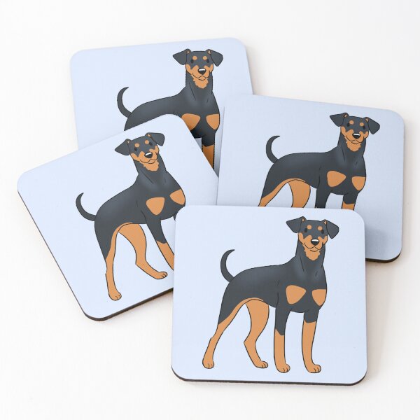 Item preview, Cute German pinscher art designed and sold by Yaragold.