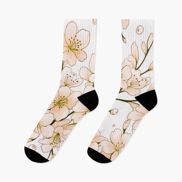 Item preview, Cherry blossoms watercolour designed and sold by Flowersonstuff.