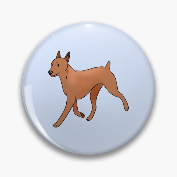 Item preview, Cute German pinscher art designed and sold by Yaragold.