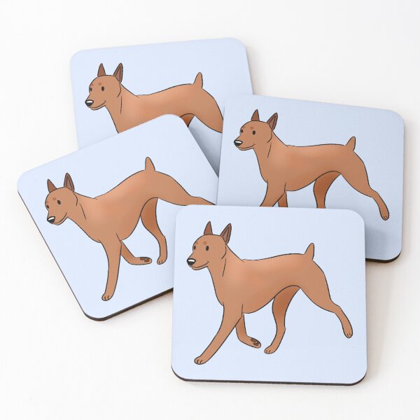 Item preview, Cute German pinscher art designed and sold by Yaragold.