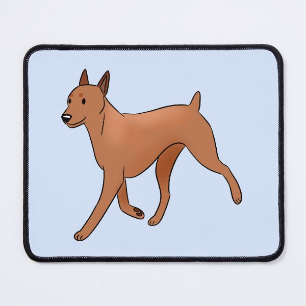 Item preview, Cute German pinscher art designed and sold by Yaragold.