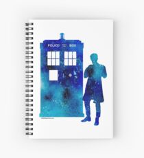 The 11th Doctor with the TARDIS Spiral Notebook