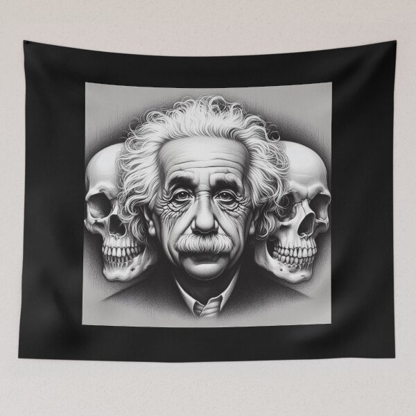 Item preview,  Albert Einstein designed and sold by sevenmountains.