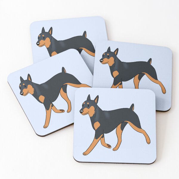 Item preview, Cute German pinscher art designed and sold by Yaragold.