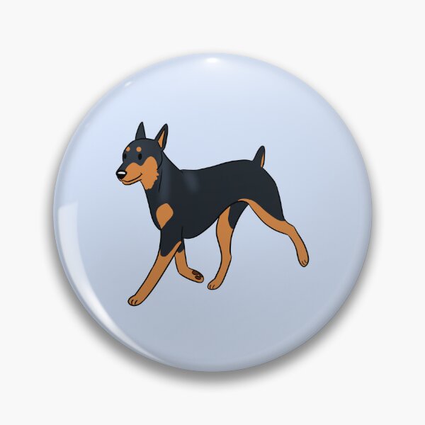 Item preview, Cute German pinscher art designed and sold by Yaragold.