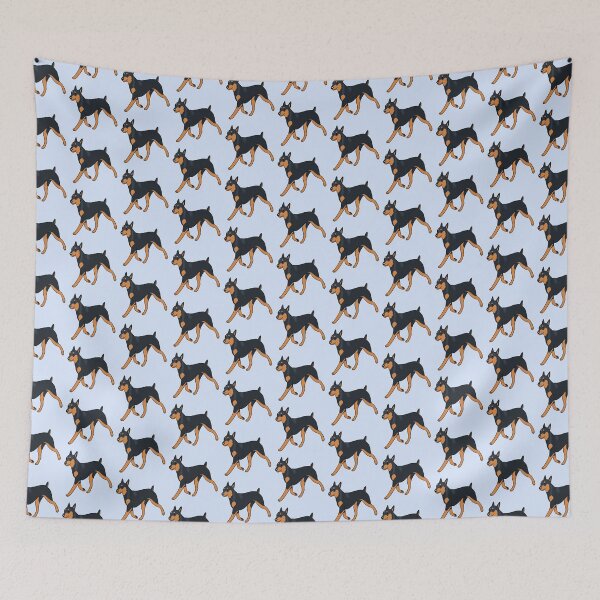 Item preview, Cute German pinscher art designed and sold by Yaragold.