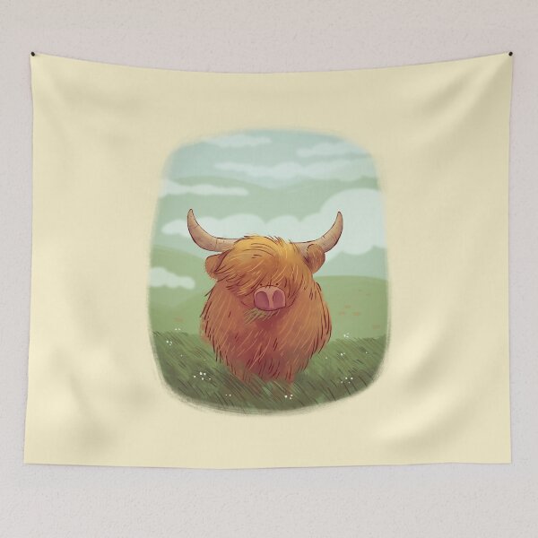 Item preview, Highland Cow designed and sold by artofAurelie.