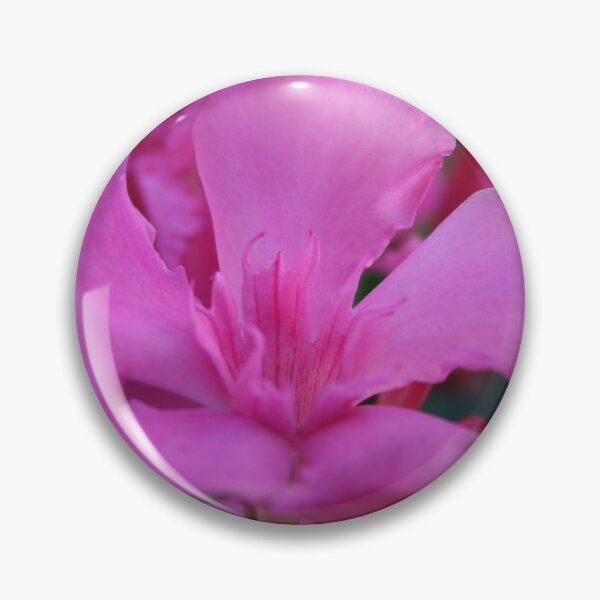 Item preview, Pink Oleander Flower With Green Leaves in the Background designed and sold by taiche.