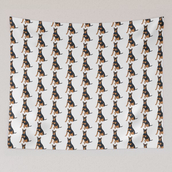 Item preview, Cute German pinscher dog  designed and sold by Yaragold.