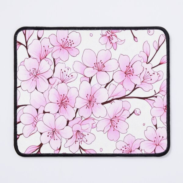 Item preview, Pink Cherry blossoms watercolour designed and sold by Flowersonstuff.