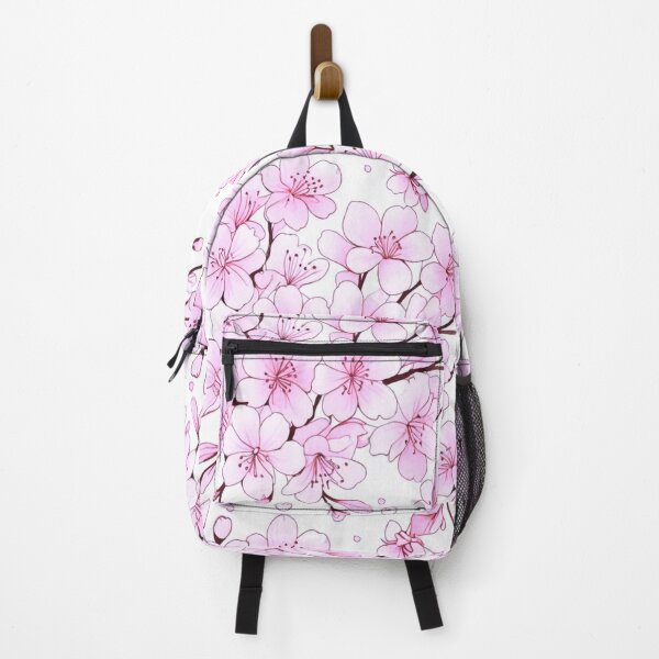 Item preview, Pink Cherry blossoms watercolour designed and sold by Flowersonstuff.