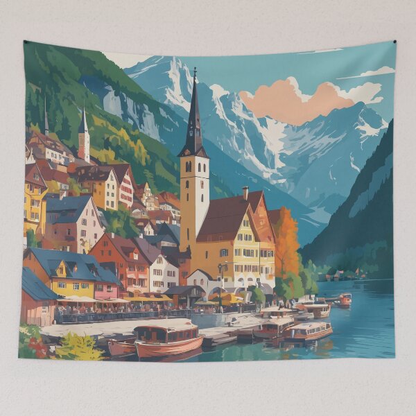 Item preview, Hallstatt Lake designed and sold by WildlifeInc.