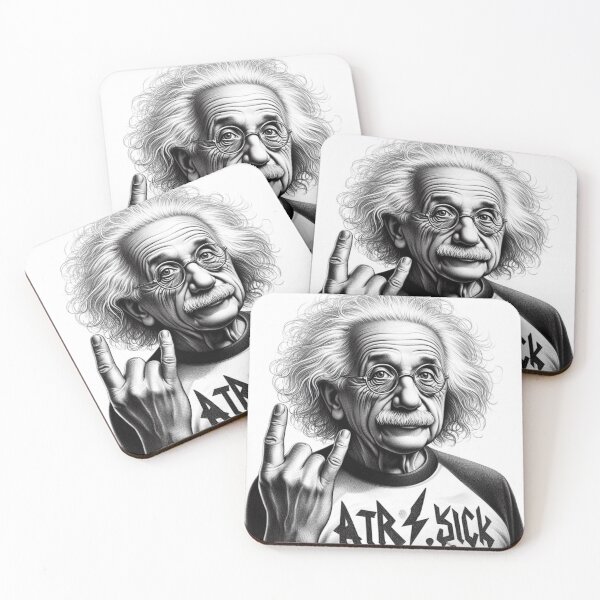 Item preview,  Albert Einstein designed and sold by sevenmountains.