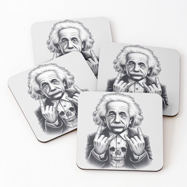 Item preview,  Albert Einstein designed and sold by sevenmountains.