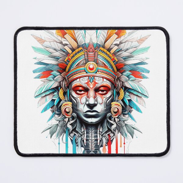 Item preview, Aztec Style Art / Design designed and sold by Lucy Goosy Art.