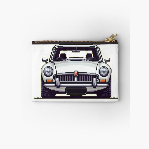 Aperçu de l'œuvre MG MGB Pixelart créée et vendue par VintageCarsShop.